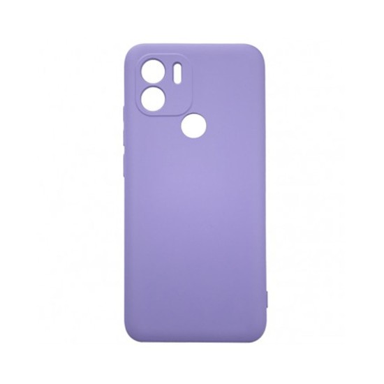 Capa de Silicone com Moldura de Câmera para Xiaomi Redmi A1 Plus Roxo